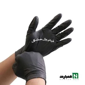 دستکش نیتریل-مشکی