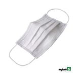 ماسک یکبار مصرف سه لایه کشدار سفید