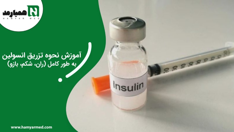 نحوه تزریق انسولین