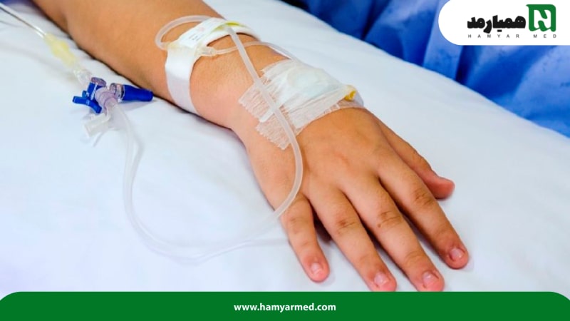 تغذیه از طریق تزریق وریدی